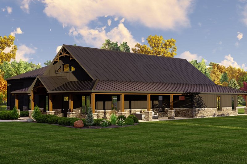 Dream House Plan - Exterior - Other Elevation for Country House Plan #1064-238 - 3 bed, 2.5 bath