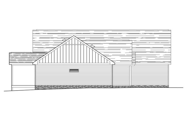 House Plan Design - Exterior - Other Elevation 6 for Farmhouse House Plan #123-122 - 3 bed, 2 bath