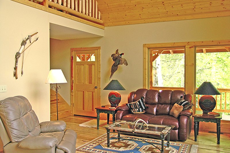 House Blueprint - Photo for Log House Plan #456-3 - 3 bed, 2 bath
