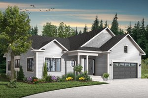 Traditional Exterior - Front Elevation Plan #23-645