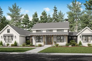 Farmhouse Exterior - Front Elevation Plan #1070-232