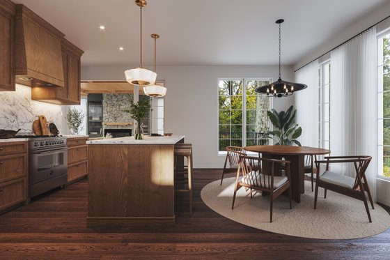 Interior - Dining Room for Classical House Plan #23-2813 - 4 bed, 3.5 bath