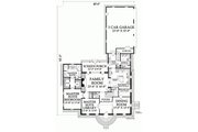 Colonial Style House Plan - 4 Beds 4 Baths 3893 Sq/Ft Plan #137-229 