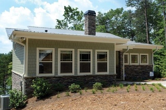 Exterior - Front Elevation 4 for Modern House Plan #437-55 - 3 bed, 2.5 bath