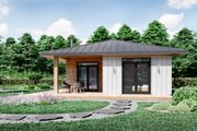 Cabin Style House Plan - 2 Beds 1 Baths 650 Sq/Ft Plan #924-20 