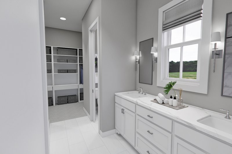 Dream House Plan - Interior - Master Bathroom for Craftsman House Plan #51-1289 - 3 bed, 3.5 bath