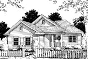 Traditional Style House Plan - 2 Beds 2 Baths 1134 Sq/Ft Plan #20-351 