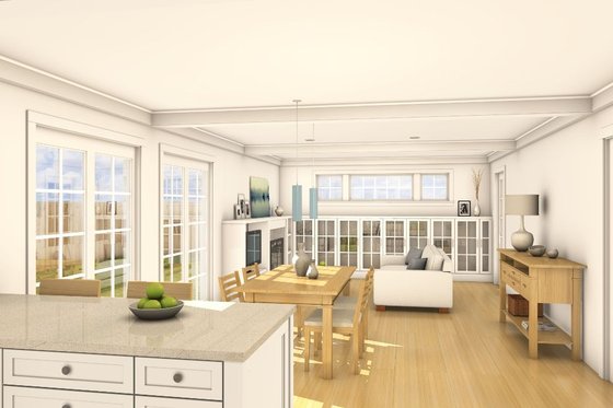 Interior - Other 3 for Traditional House Plan #497-39 - 3 bed, 3 bath