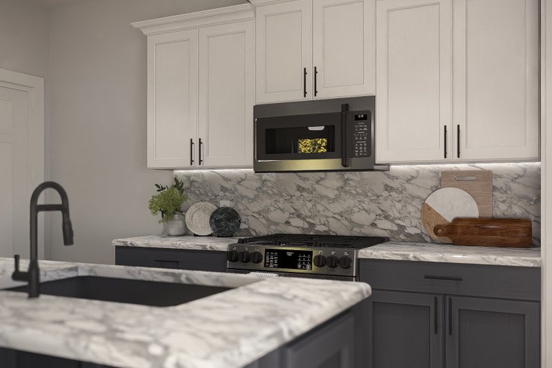 Dream House Plan - Interior - Kitchen 1 for Traditional House Plan #455-671 - 3 bed, 2.5 bath