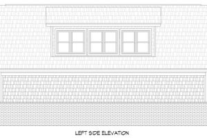 Exterior - Other Elevation 1 for Traditional House Plan #932-356 - 1 bed, 1 bath
