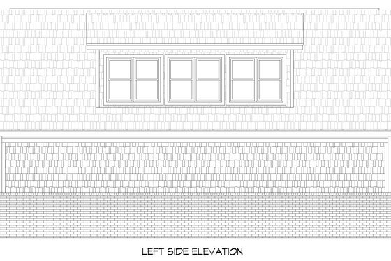 Exterior - Other Elevation 1 for Traditional House Plan #932-356 - 1 bed, 1 bath