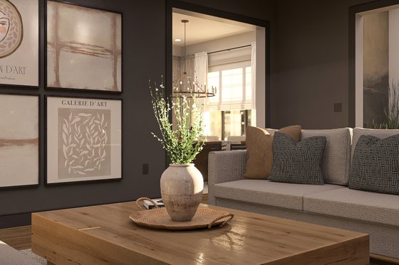 Interior - Family Room 5 for Farmhouse House Plan #455-680 - 4 bed, 3.5 bath