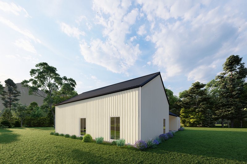 Home Plan - Exterior - Other Elevation 5 for Barndominium House Plan #1107-25 - 3 bed, 2.5 bath
