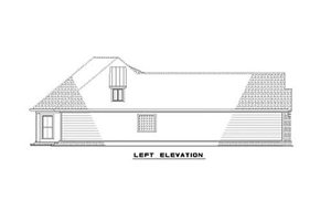 Exterior - Other Elevation for European House Plan #17-1142 - 2 bed, 2 bath