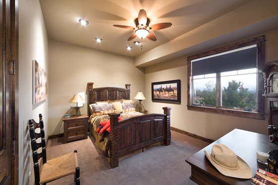 Interior - Bedroom for Craftsman House Plan #892-16 - 3 bed, 4.5 bath