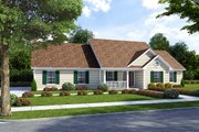 Cottage Style House Plan - 3 Beds 2 Baths 1400 Sq/Ft Plan #312-734 