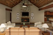 Farmhouse Style House Plan - 3 Beds 3 Baths 3067 Sq/Ft Plan #923-417 