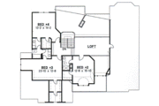 European Style House Plan - 4 Beds 3.5 Baths 3762 Sq/Ft Plan #67-453 