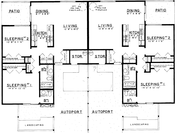 Modern Floor Plan - Main Floor Plan #303-142