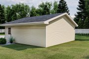 Traditional Style House Plan - 0 Beds 0 Baths 576 Sq/Ft Plan #455-286 