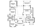 Mediterranean Style House Plan - 5 Beds 5 Baths 5110 Sq/Ft Plan #420-165 