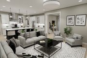 Craftsman Style House Plan - 3 Beds 2.5 Baths 2154 Sq/Ft Plan #51-1406 Interior 
