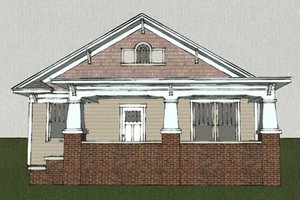 Exterior - Other Elevation 1 for Craftsman House Plan #461-7 - 3 bed, 2 bath