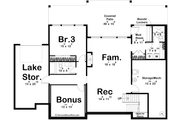 Beach Style House Plan - 2 Beds 2.5 Baths 2136 Sq/Ft Plan #455-457 