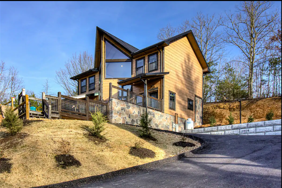 Exterior - Front Elevation for Traditional House Plan #123-117 - 2 bed, 2 bath