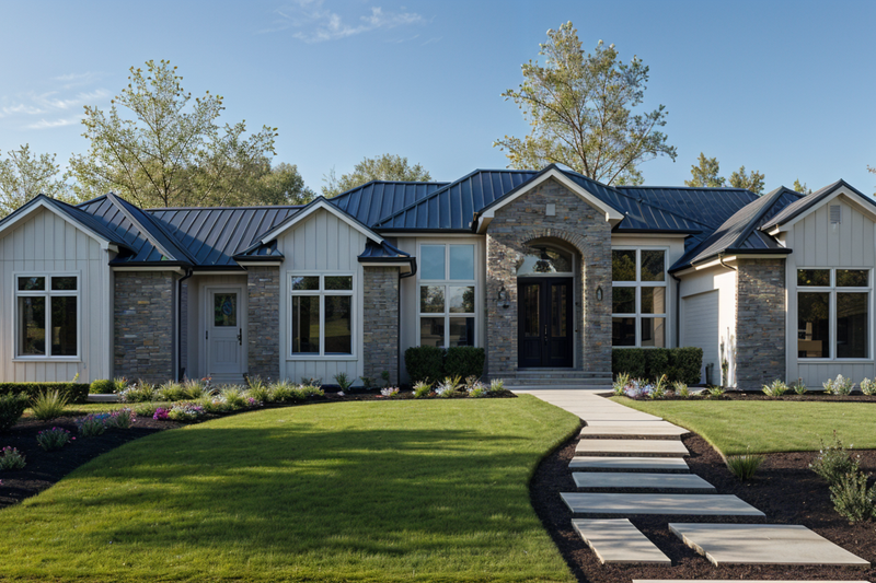 House Blueprint - Photo 2 for Farmhouse House Plan #1109-11 - 4 bed, 4.5 bath