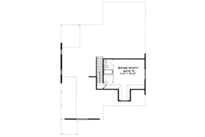 Floor Plan - Other Floor for Bungalow House Plan #413-793 - 2 bed, 2 bath