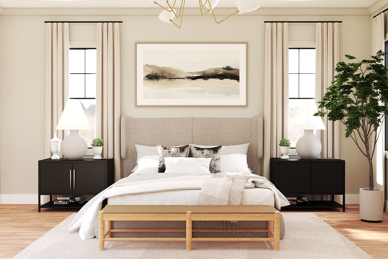 House Design - Interior - Master Bedroom 1 for Craftsman House Plan #119-450 - 4 bed, 4 bath