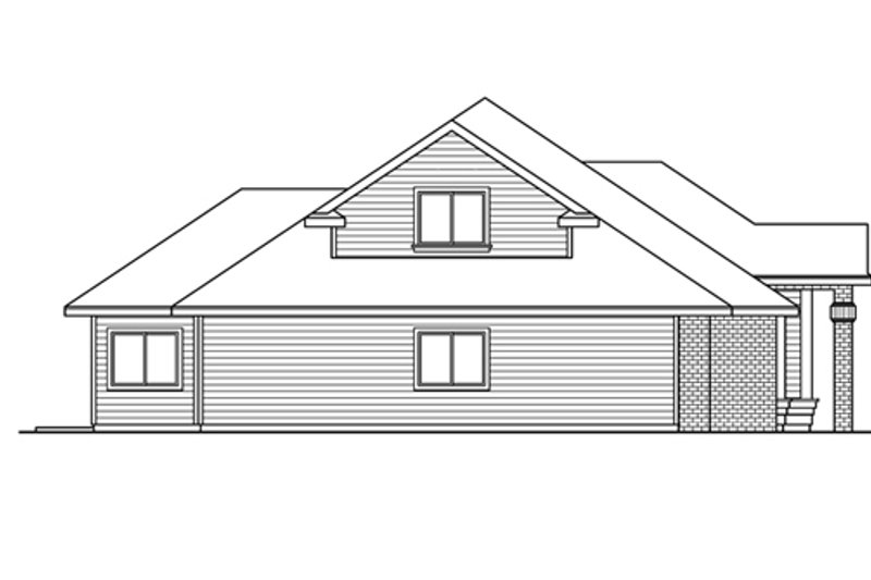 Home Plan - Exterior - Other Elevation House Plan #124-605 - 3 bed, 2.5 bath