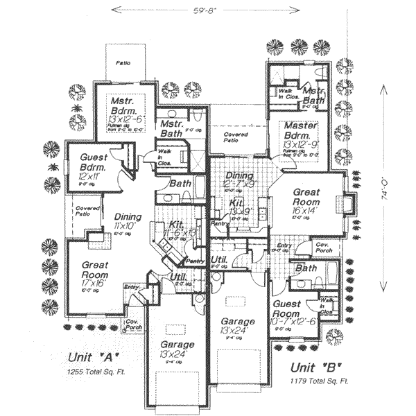 European Floor Plan - Main Floor Plan #310-441