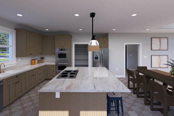 Interior - Other 4 for Craftsman House Plan #1060-246 - 5 bed, 3.5 bath