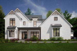 Home Plan - Farmhouse Exterior - Front Elevation Plan #46-922