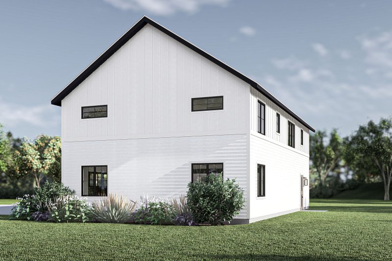 House Design - Exterior - Other Elevation for Barndominium House Plan #455-489 - 2 bed, 1 bath