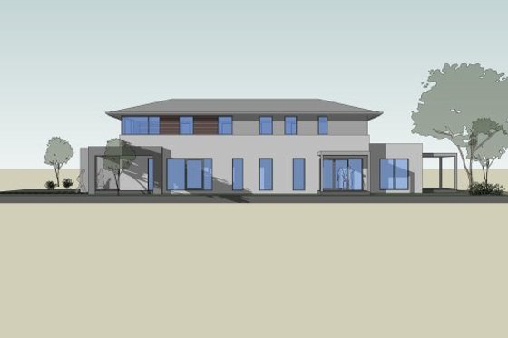 Exterior - Other Elevation 12 for Modern House Plan #496-27 - 4 bed, 2.5 bath