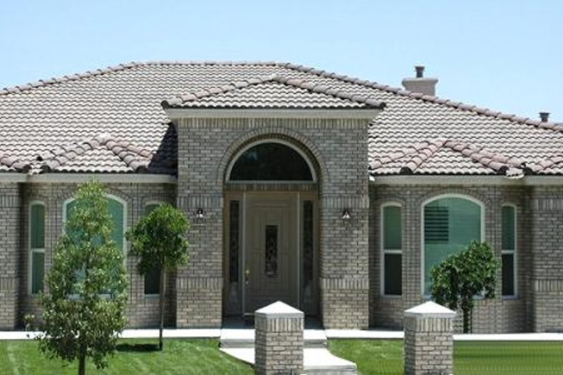 Home Plan - Photo for Mediterranean House Plan #1-671 - 4 bed, 3 bath