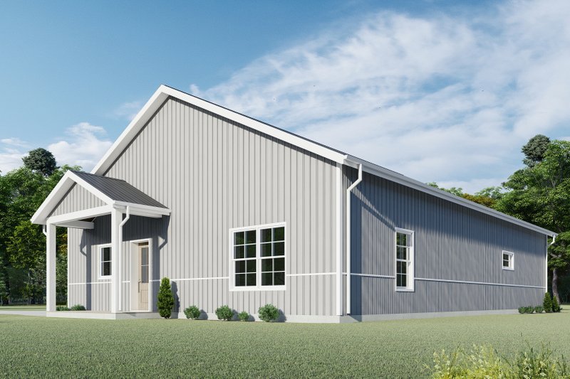 House Design - Exterior - Other Elevation 5 for Barndominium House Plan #1092-39 - 2 bed, 2 bath