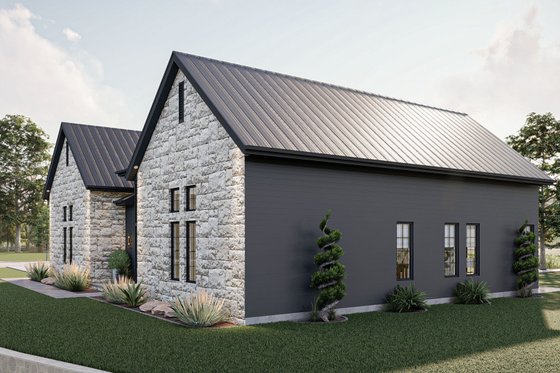 Exterior - Other Elevation for Barndominium House Plan #455-662 - 3 bed, 2 bath