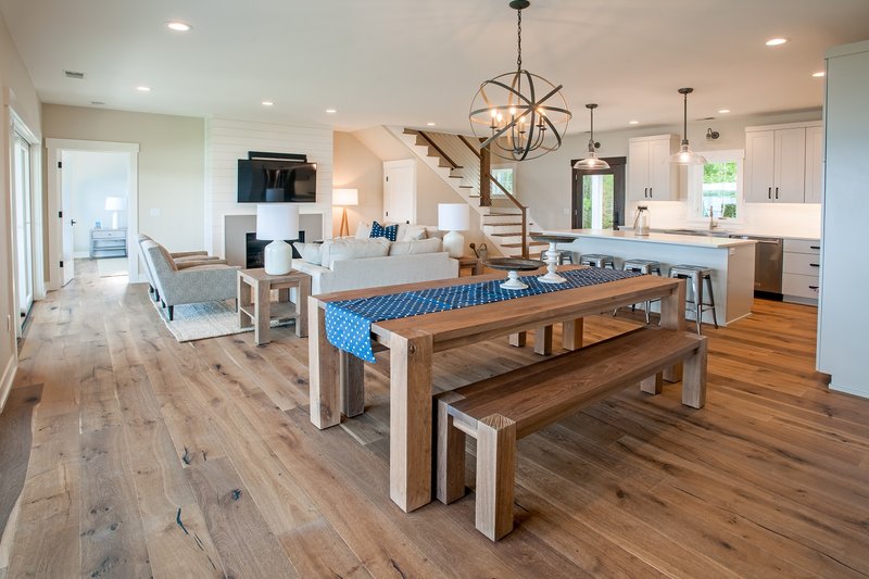 Architectural House Design - Interior - Dining Room for Farmhouse House Plan #901-132 - 3 bed, 2.5 bath