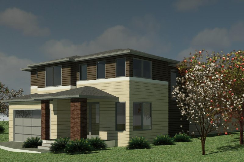 Architectural House Design - Exterior - Other Elevation for Contemporary House Plan #1066-144 - 5 bed, 4.5 bath