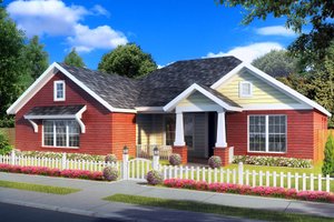 Traditional Exterior - Front Elevation Plan #513-2062