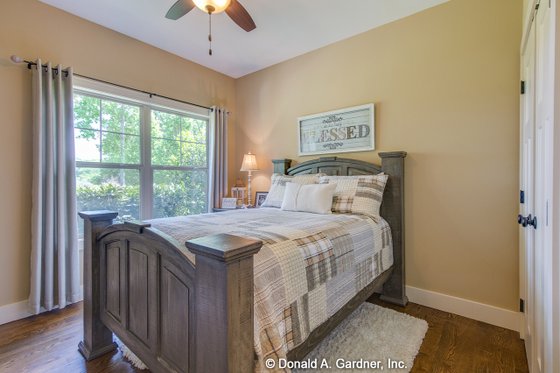 Interior - Bedroom 1 for Craftsman House Plan #929-307 - 3 bed, 2 bath