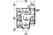 Contemporary Style House Plan - 9 Beds 3 Baths 3765 Sq/Ft Plan #25-4381 