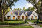 Traditional Style House Plan - 5 Beds 4.5 Baths 3215 Sq/Ft Plan #430-383 Exterior 