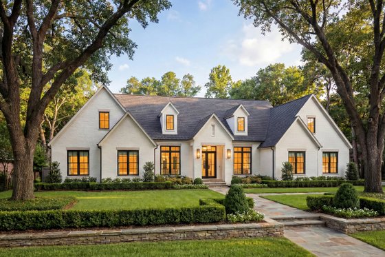 Exterior - Front Elevation 3 for Traditional House Plan #430-383 - 5 bed, 4.5 bath