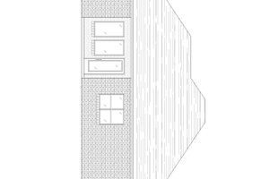 Exterior - Rear Elevation for Traditional House Plan #1098-4 - 4 bed, 2 bath