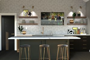 Interior - Kitchen for Beach House Plan #455-283, 1 bath